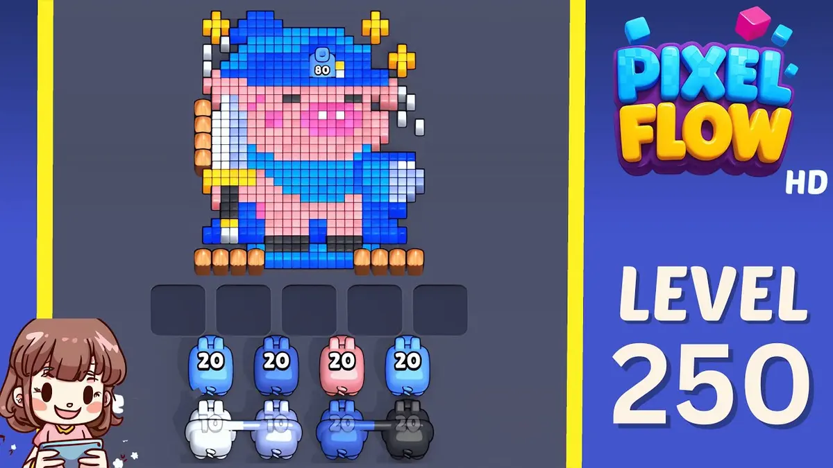 Pixel Flow Level 250 board preview