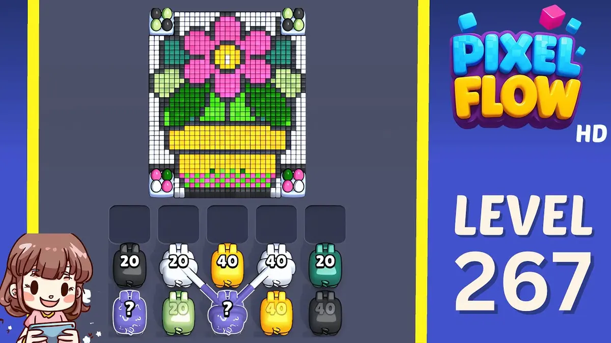Pixel Flow Level 267 board preview