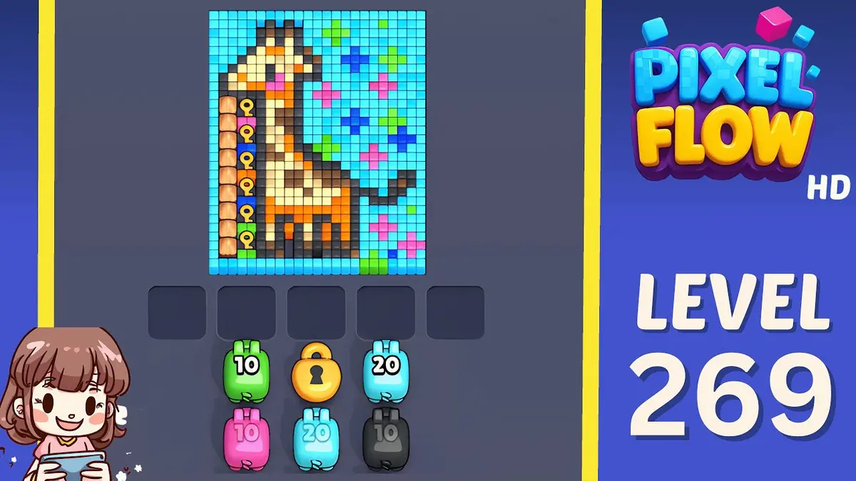 Pixel Flow Level 269 board preview