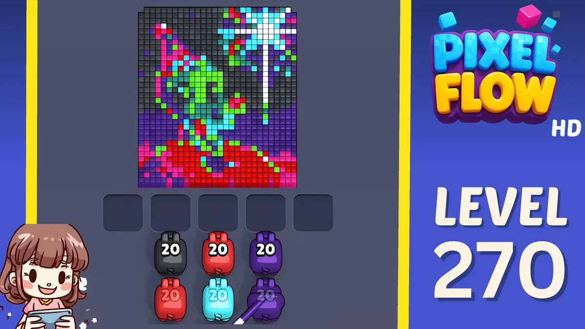 Pixel Flow Level 270 board preview