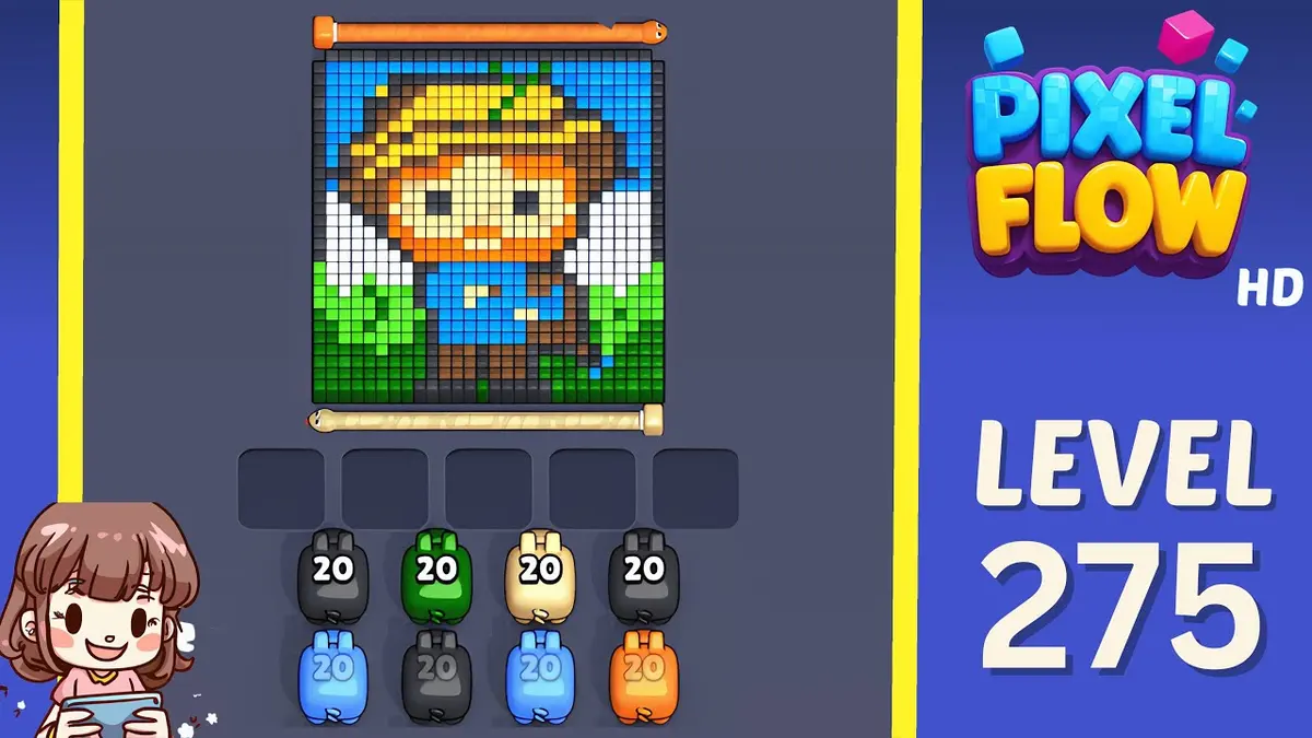 Pixel Flow Level 275 board preview