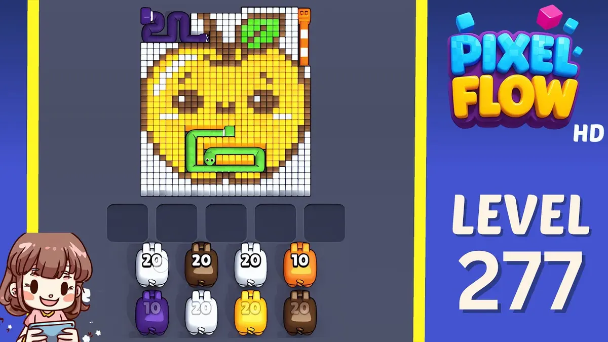 Pixel Flow Level 277 board preview