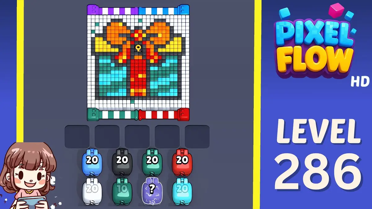 Pixel Flow Level 286 board preview
