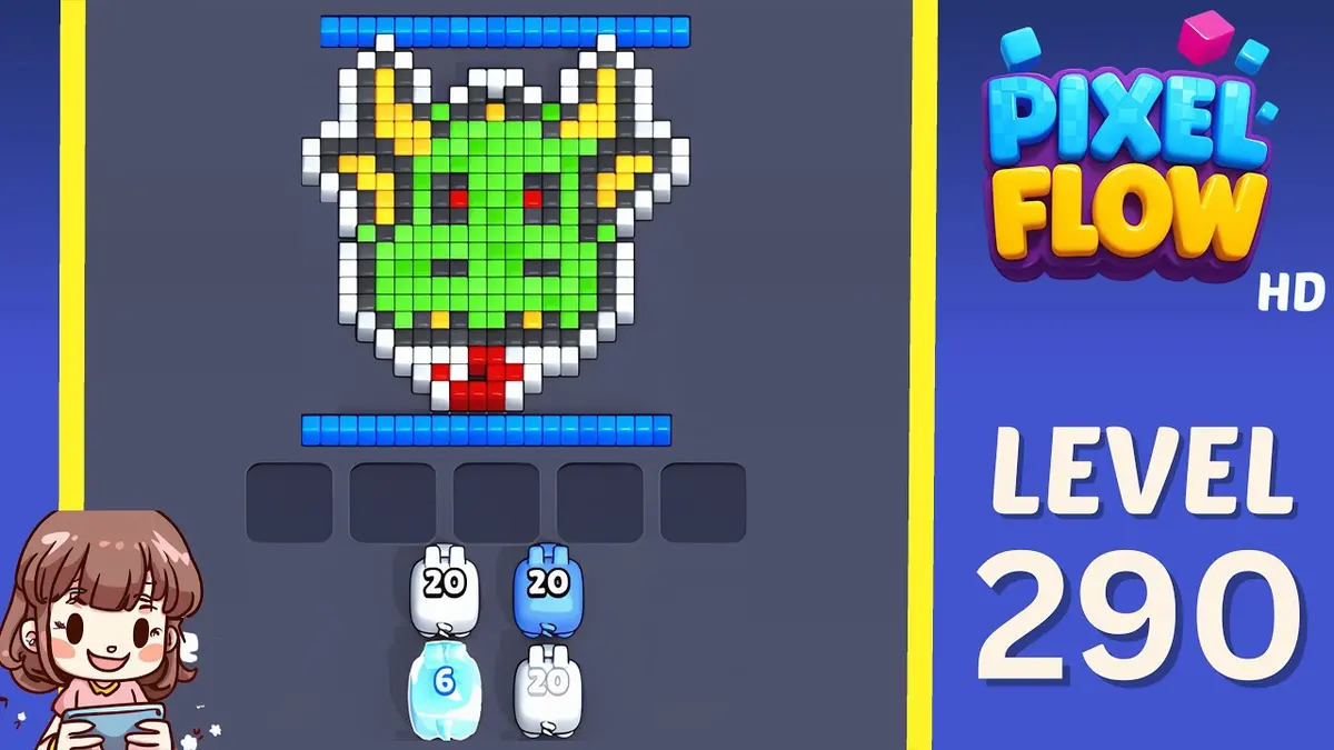 Pixel Flow Level 290 board preview