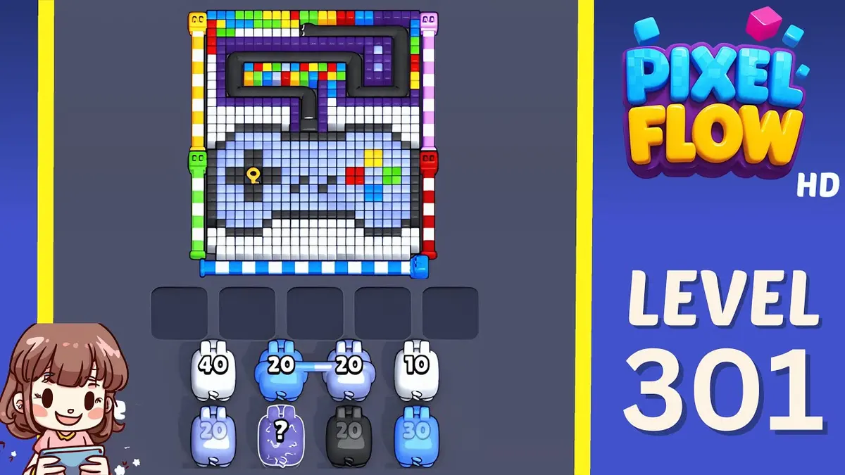 Pixel Flow Level 301 board preview
