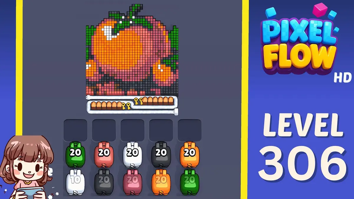 Pixel Flow Level 306 board preview