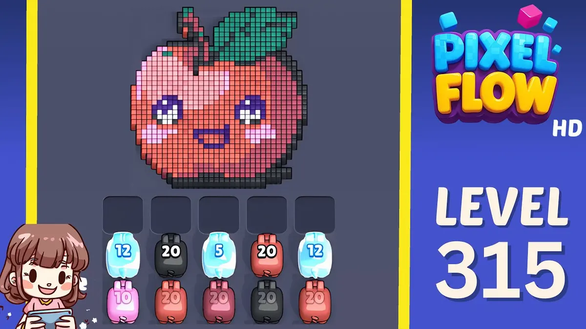 Pixel Flow Level 315 board preview