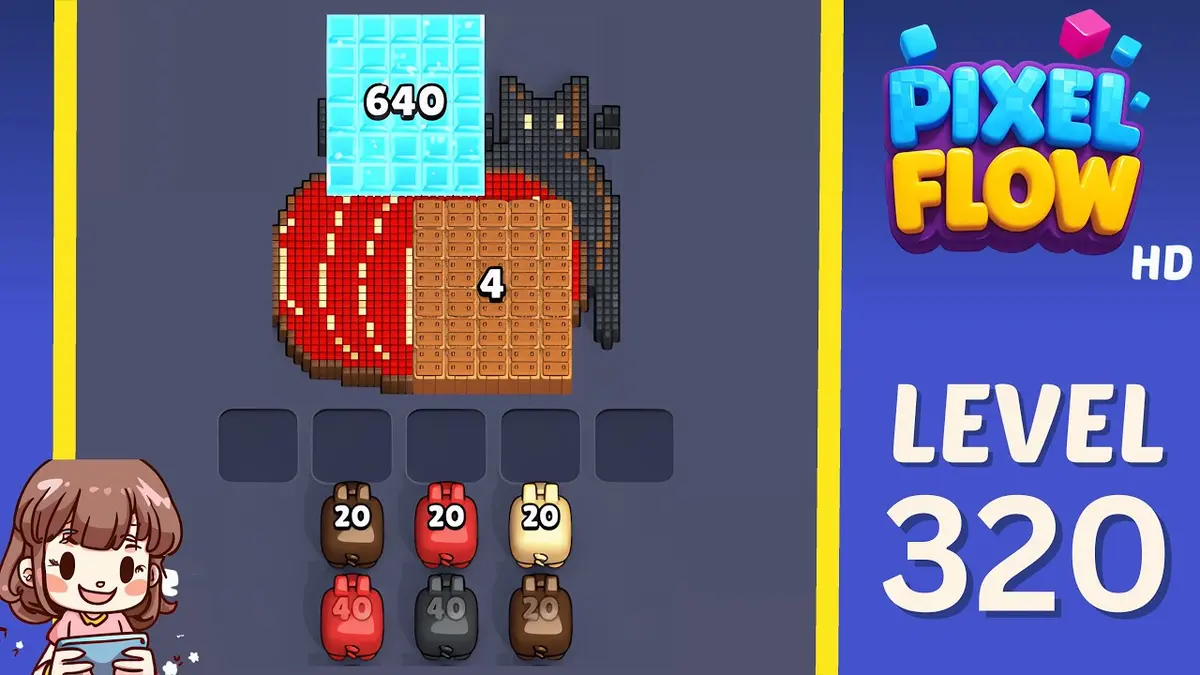Pixel Flow Level 320 board preview