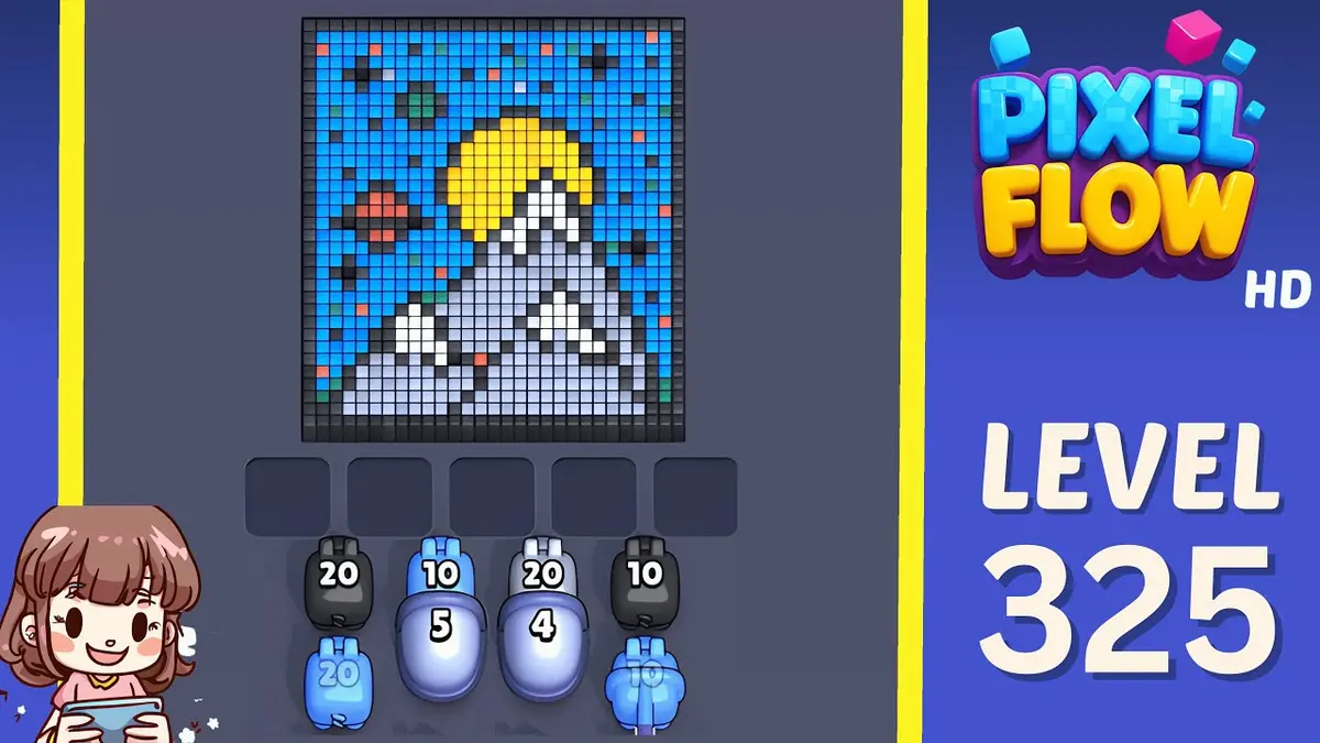 Pixel Flow Level 325 board preview