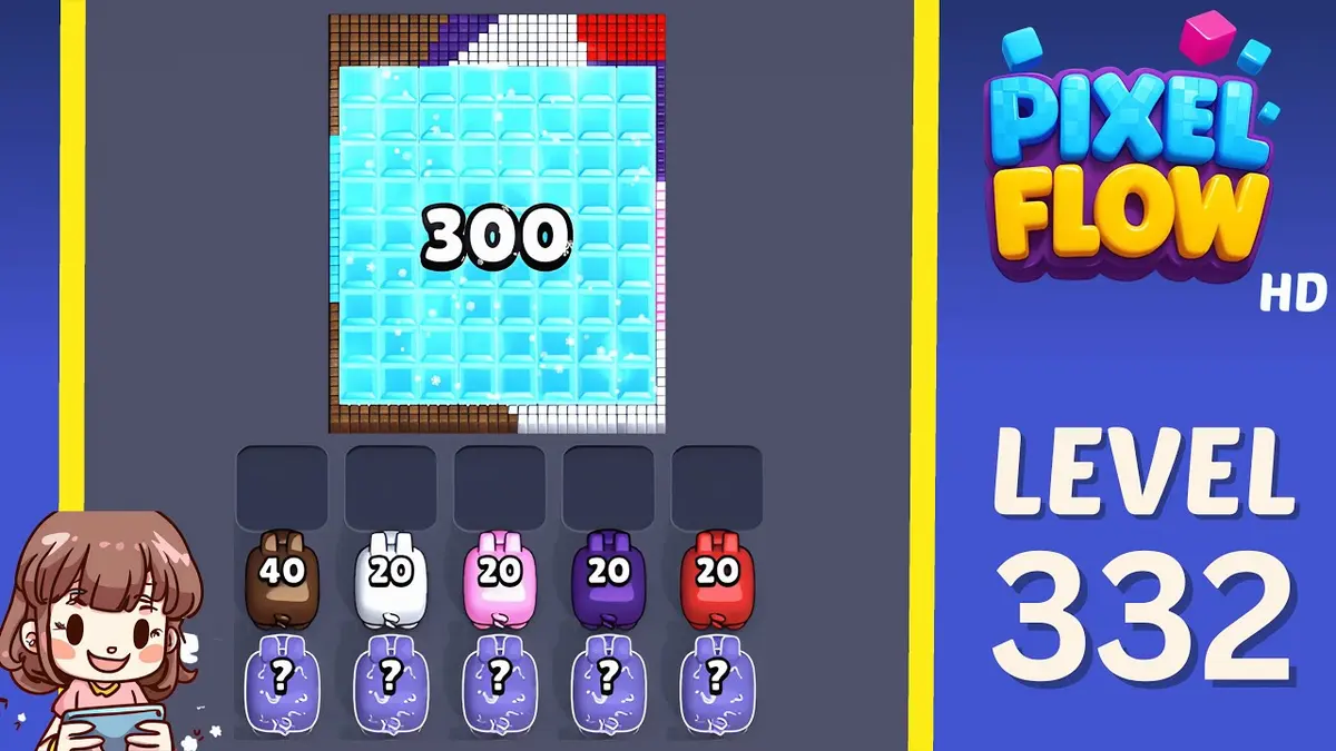 Pixel Flow Level 332 board preview