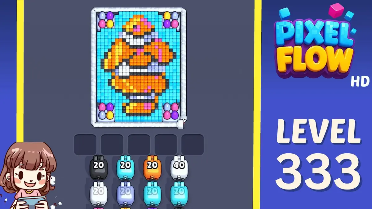 Pixel Flow Level 333 board preview