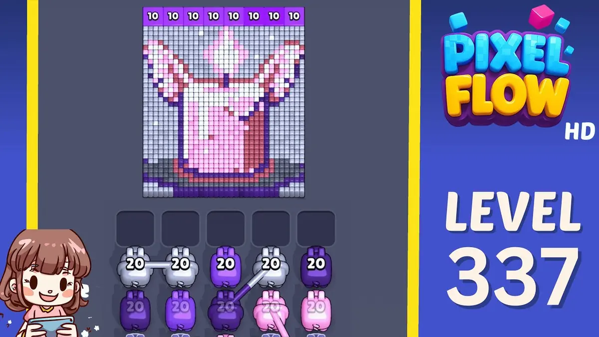 Pixel Flow Level 337 board preview