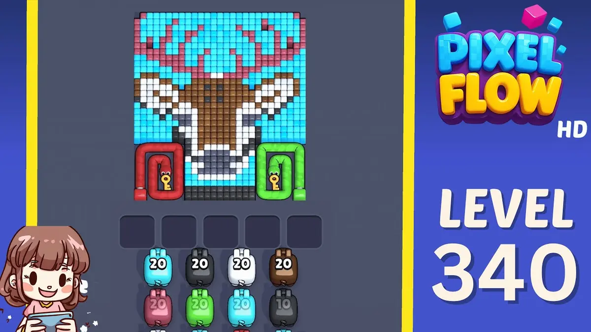 Pixel Flow Level 340 board preview