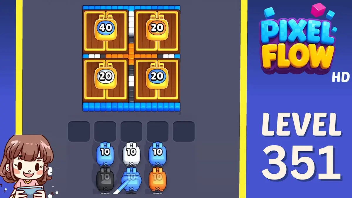 Pixel Flow Level 351 board preview