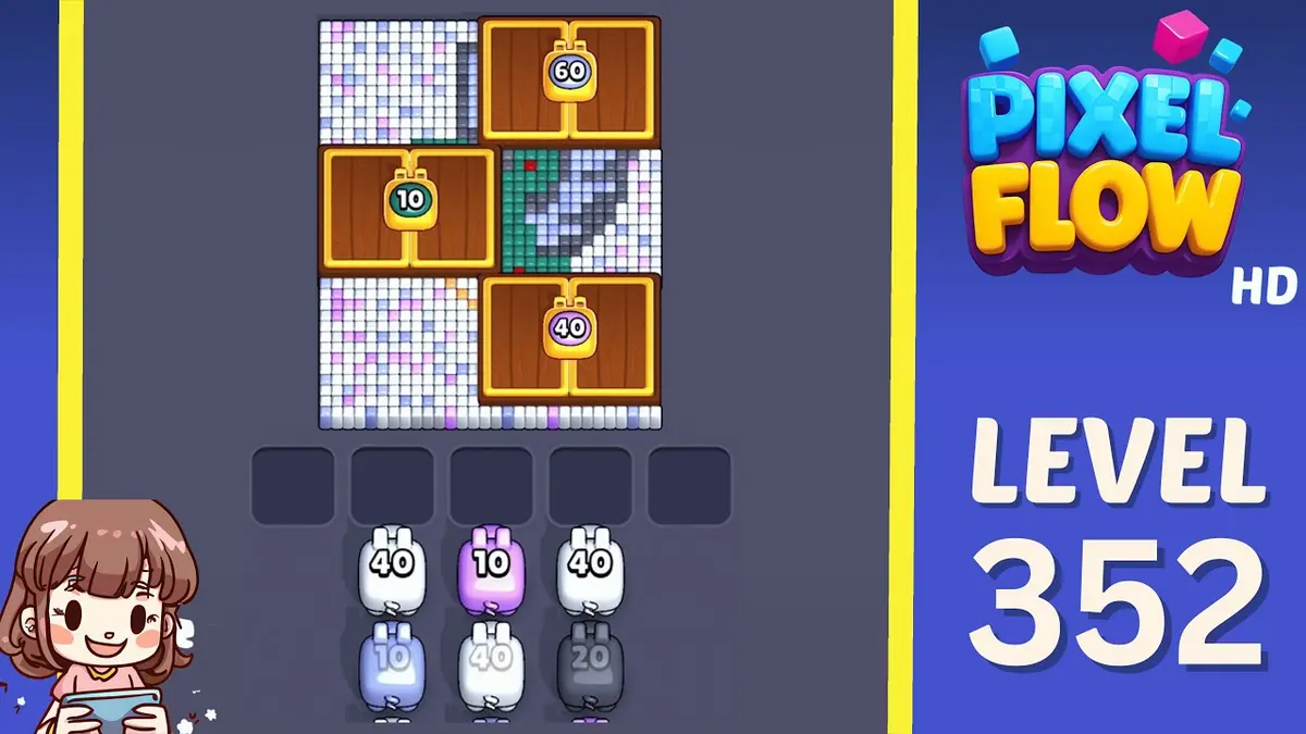 Pixel Flow Level 352 board preview