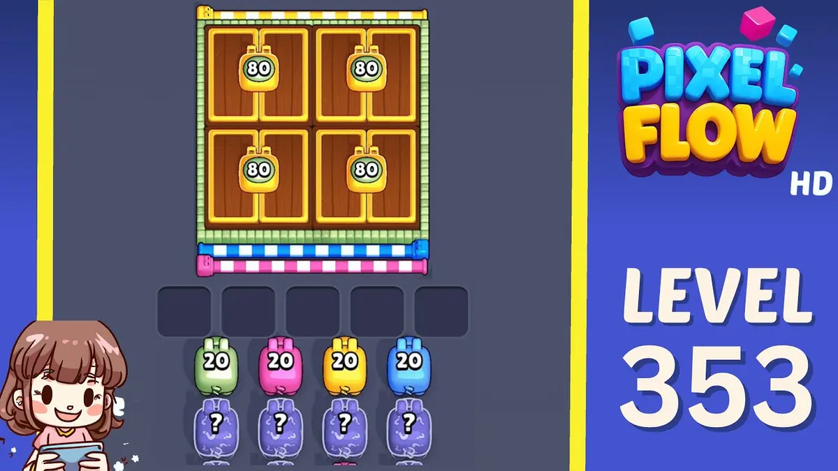Pixel Flow Level 353 preview
