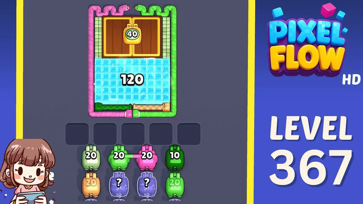 Pixel Flow Level 367 board preview