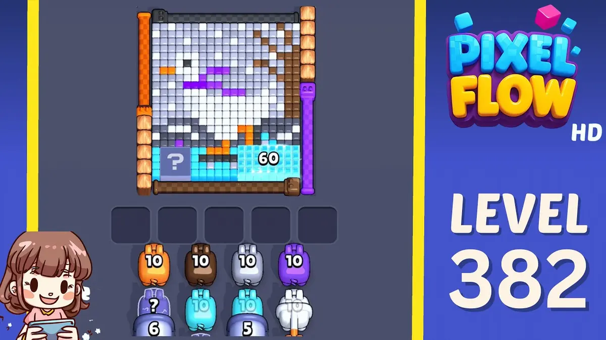 Pixel Flow Level 382 board preview