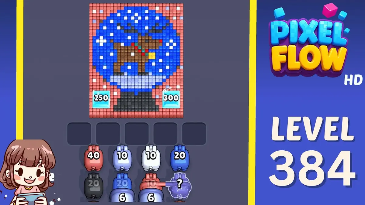 Pixel Flow Level 384 board preview