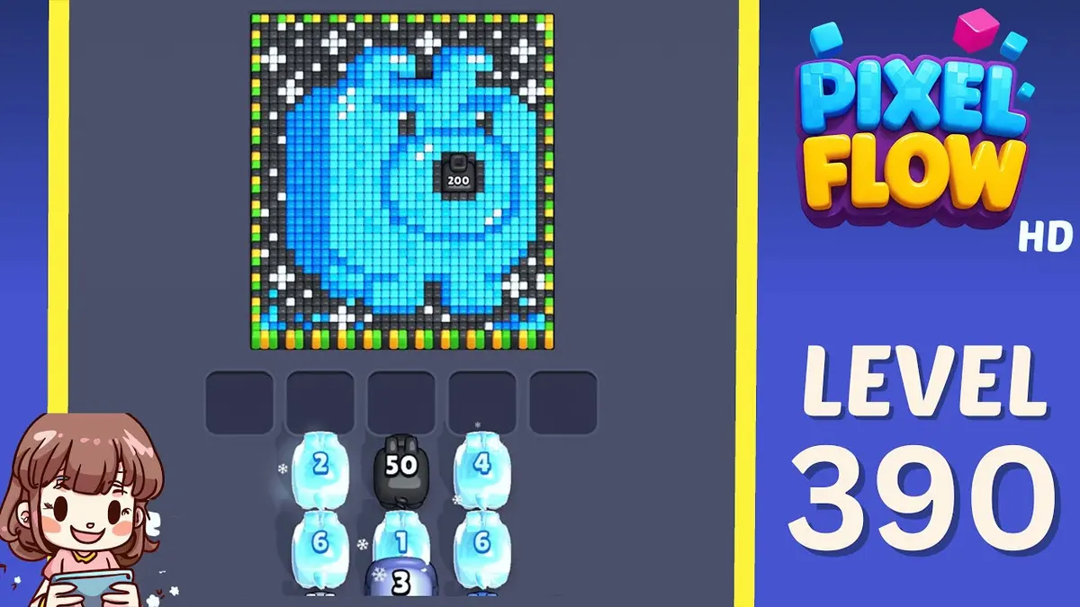 Pixel Flow Level 390 board preview
