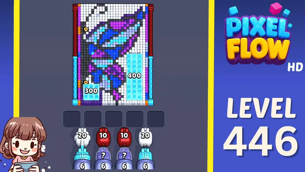 Pixel Flow Level 446 board preview
