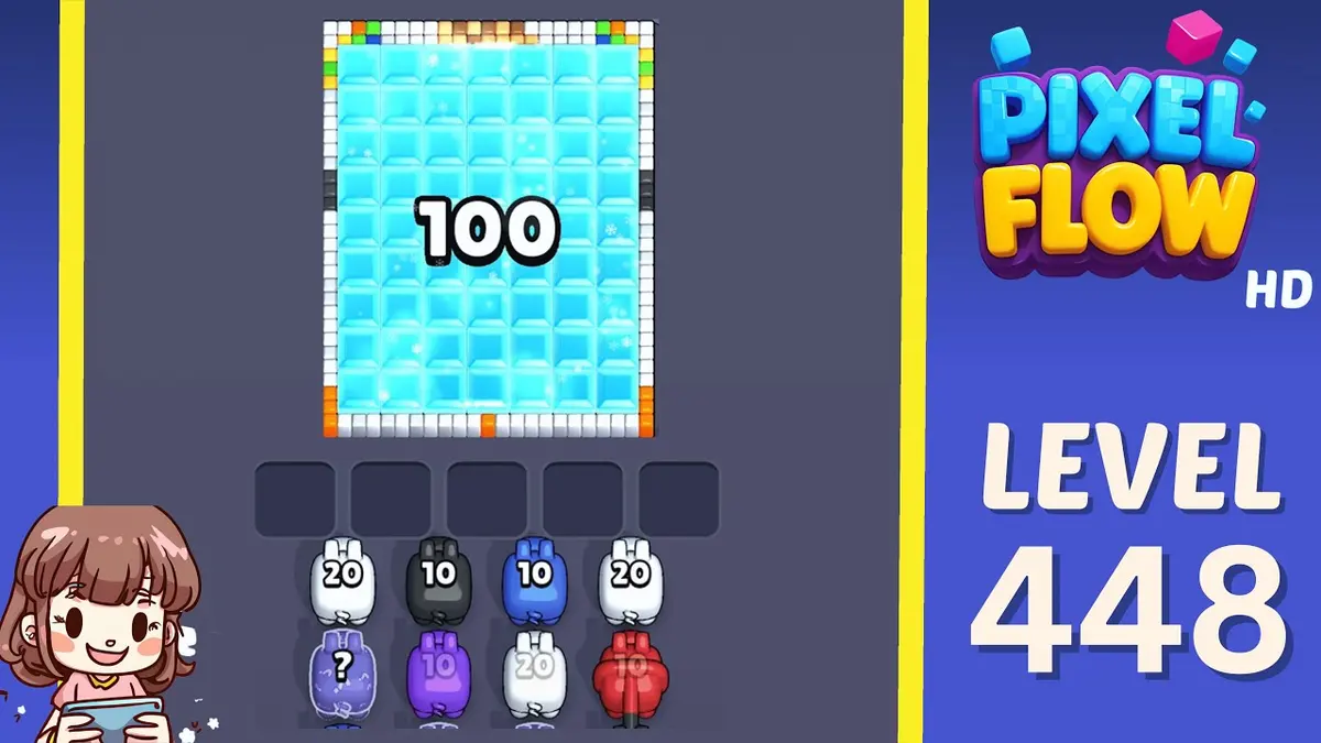 Pixel Flow Level 448 board preview