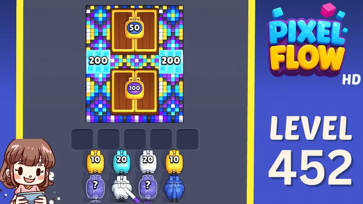 Pixel Flow Level 452 board preview