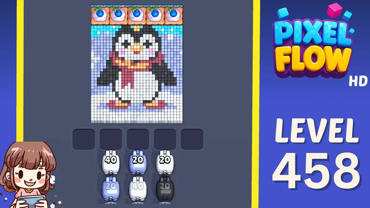 Pixel Flow Level 458 board preview