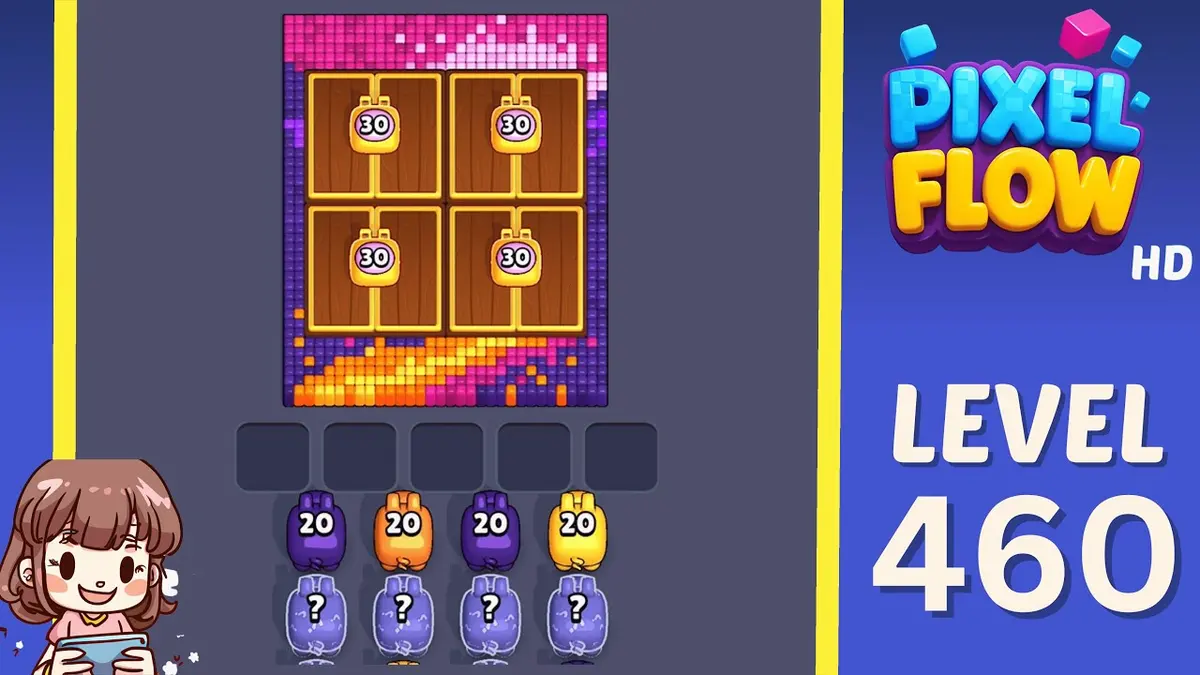 Pixel Flow Level 460 board preview