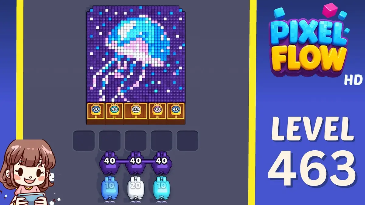 Pixel Flow Level 463 preview