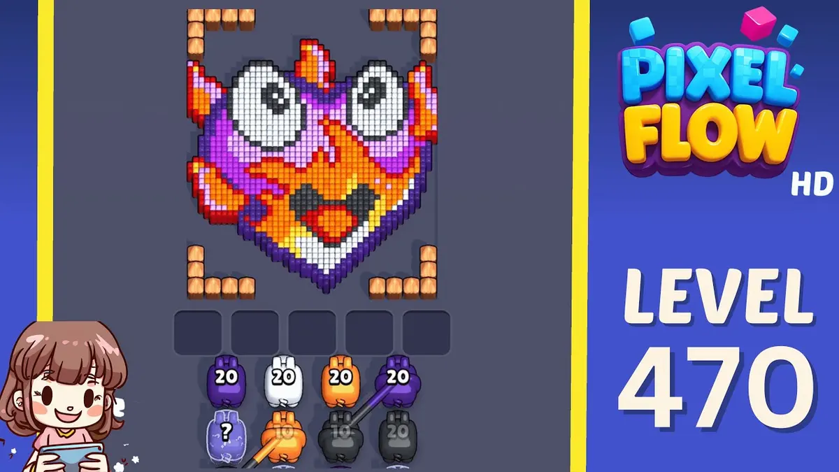 Pixel Flow Level 470 board preview
