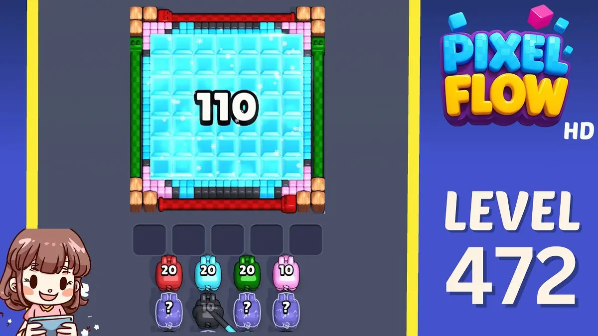 Pixel Flow Level 472 board preview
