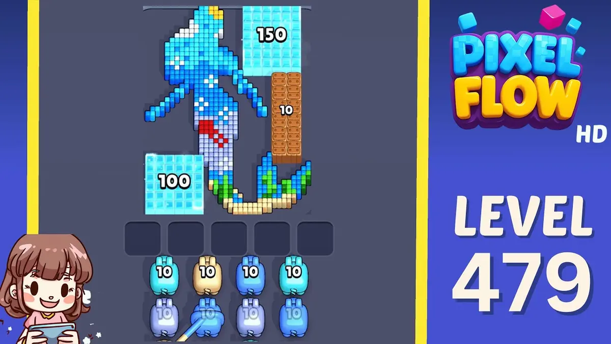 Pixel Flow Level 479 board preview