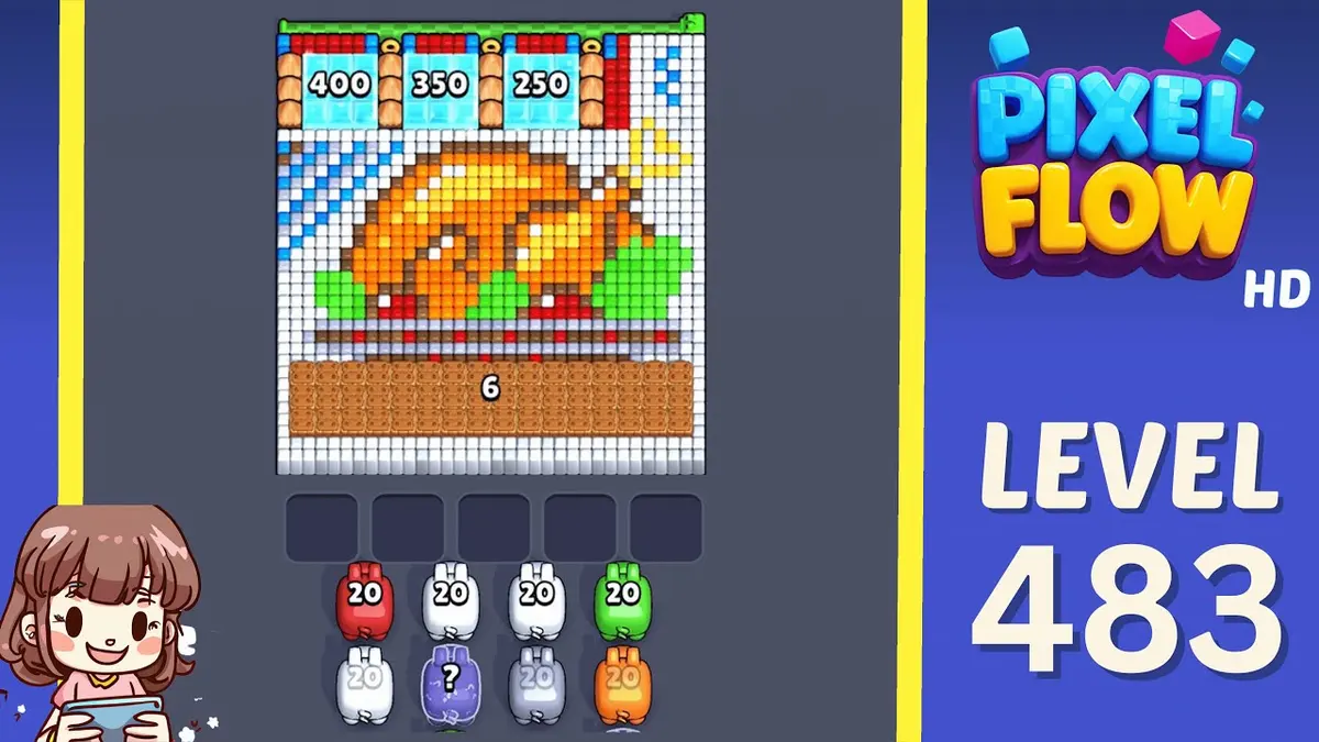 Pixel Flow Level 483 board preview
