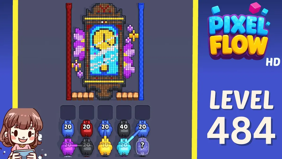 Pixel Flow Level 484 board preview