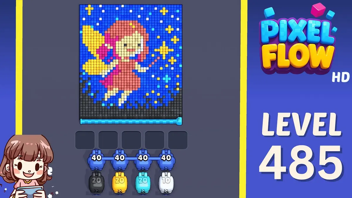 Pixel Flow Level 485 board preview