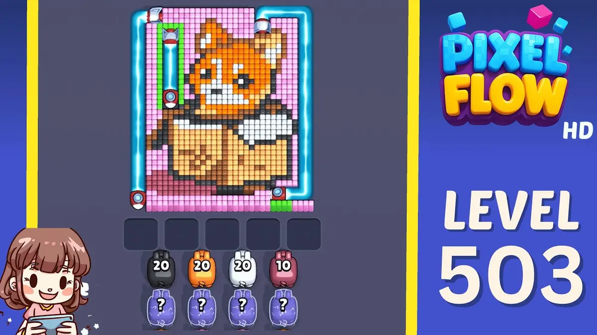 Pixel Flow Level 503 board preview