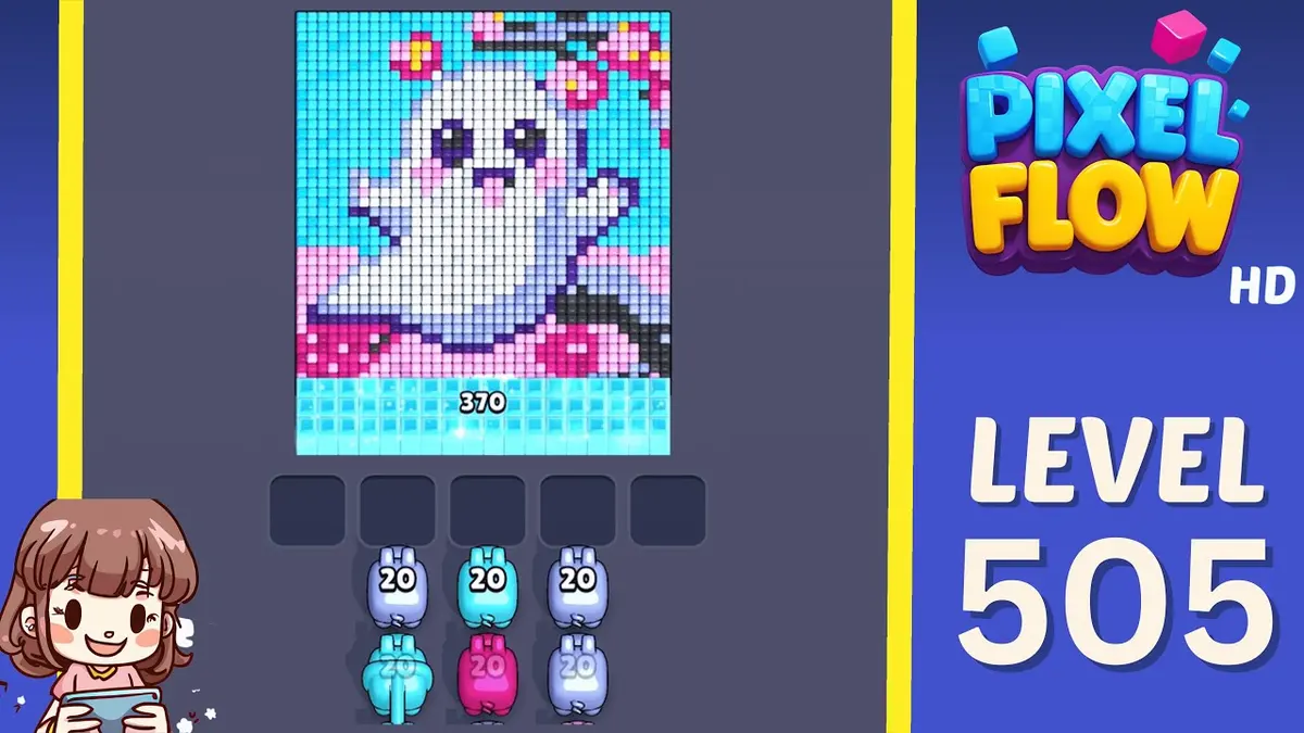 Pixel Flow Level 505 board preview
