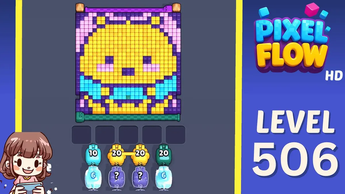 Pixel Flow Level 506 board preview