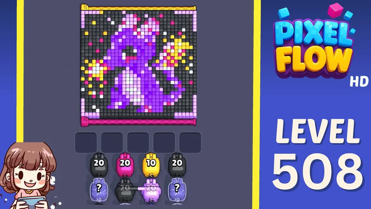 Pixel Flow Level 508 board preview