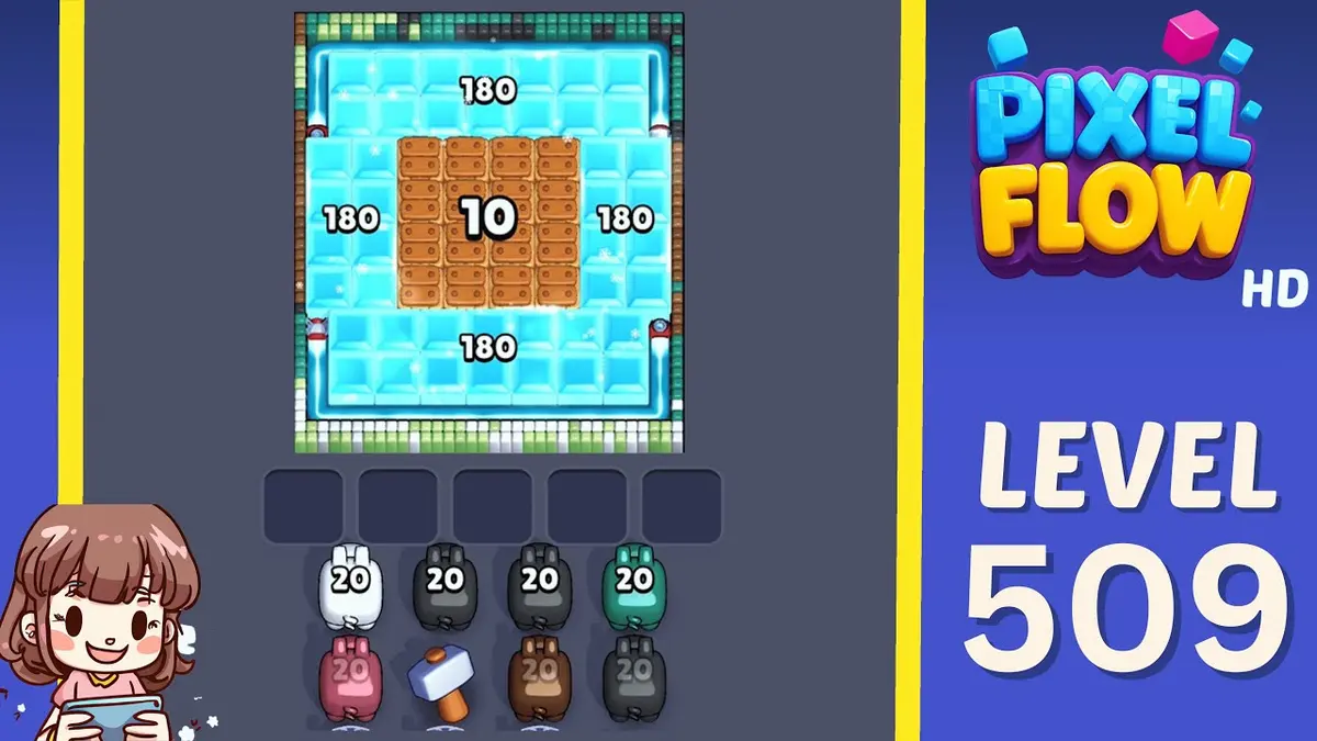 Pixel Flow Level 509 board preview