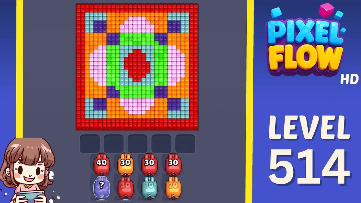 Pixel Flow Level 514 board preview