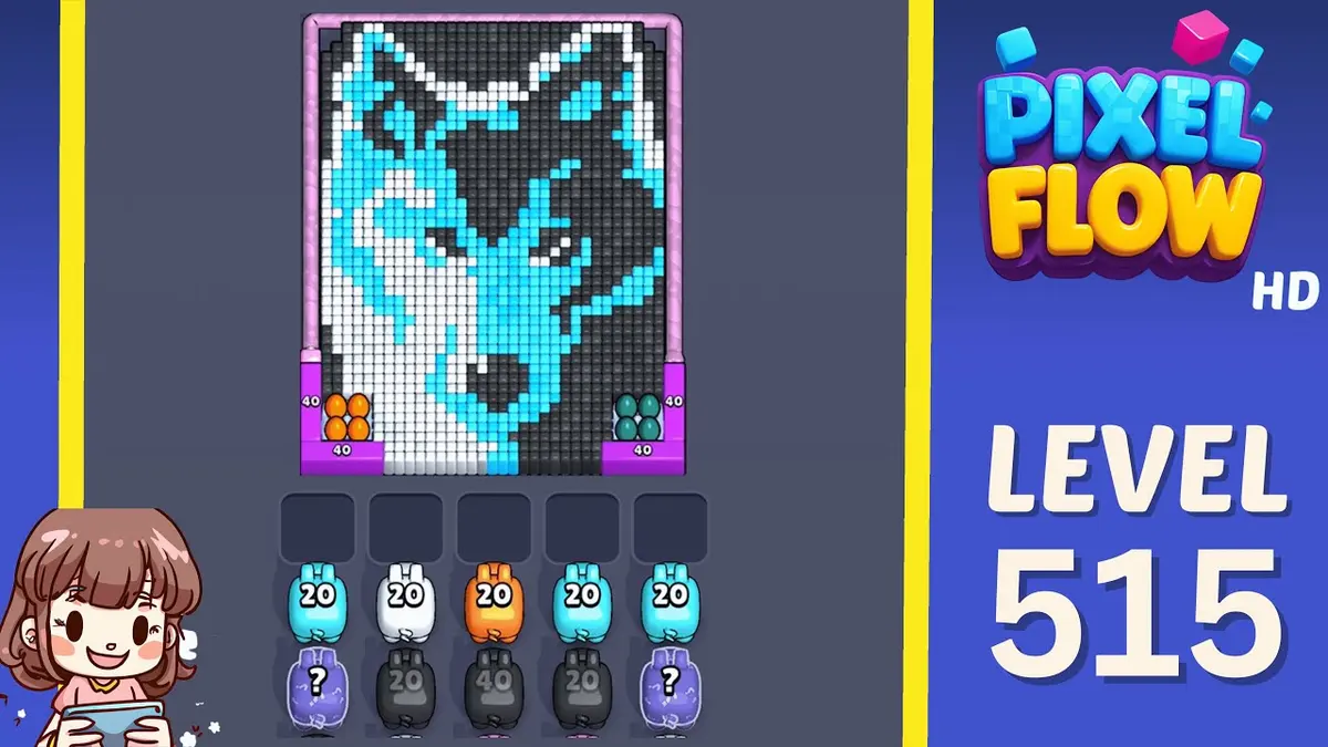 Pixel Flow Level 515 preview
