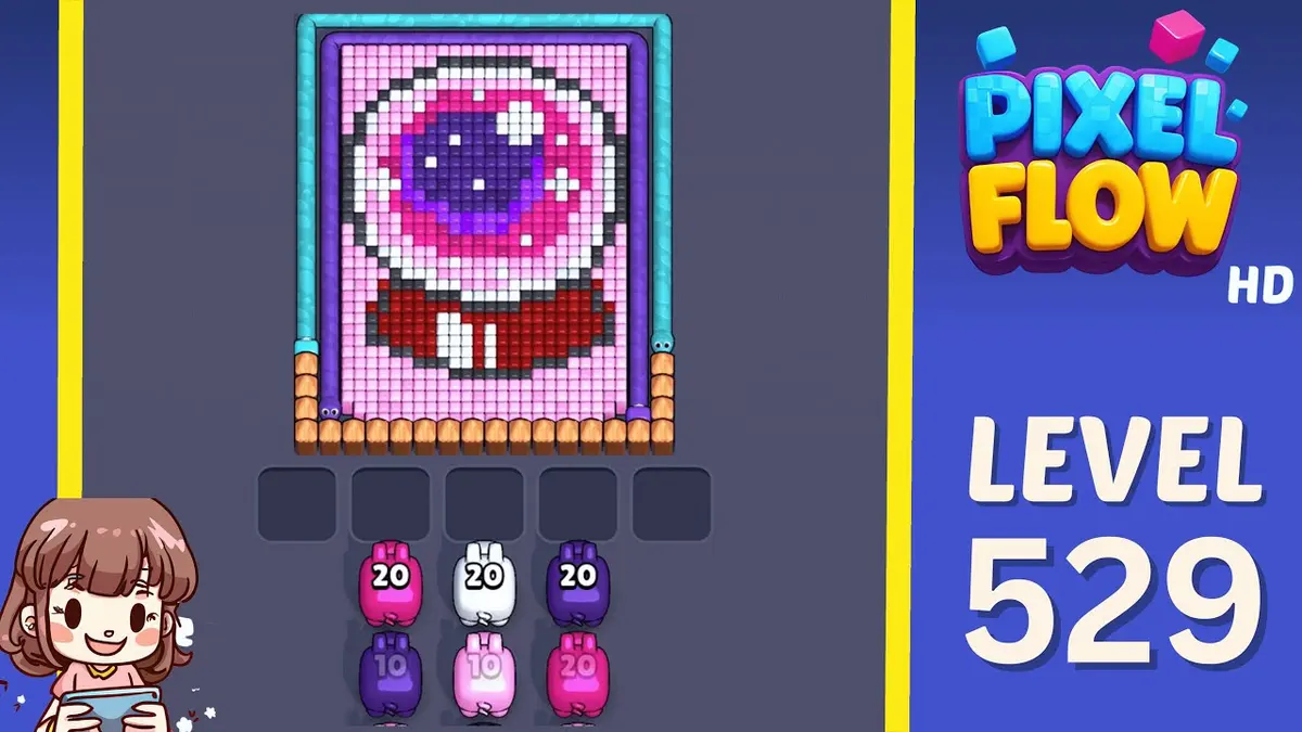 Pixel Flow Level 529 preview