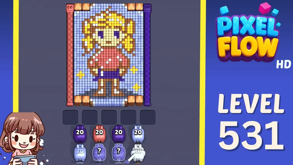 Pixel Flow Level 531 board preview