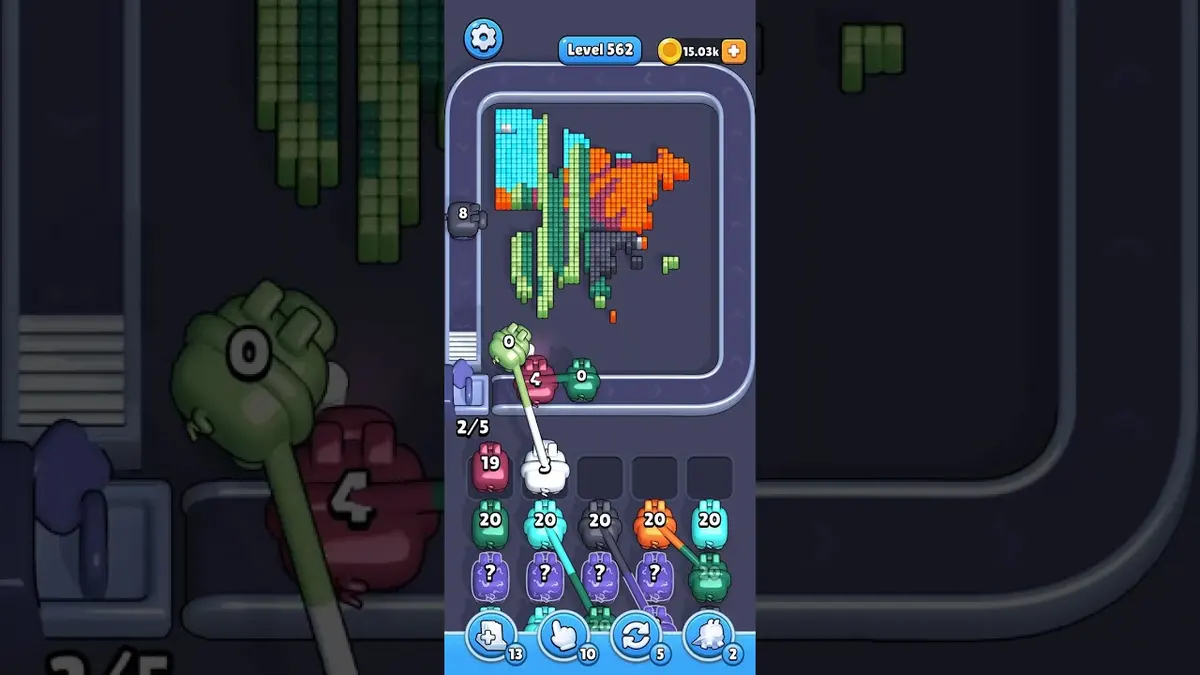 Pixel Flow Level 562 board preview
