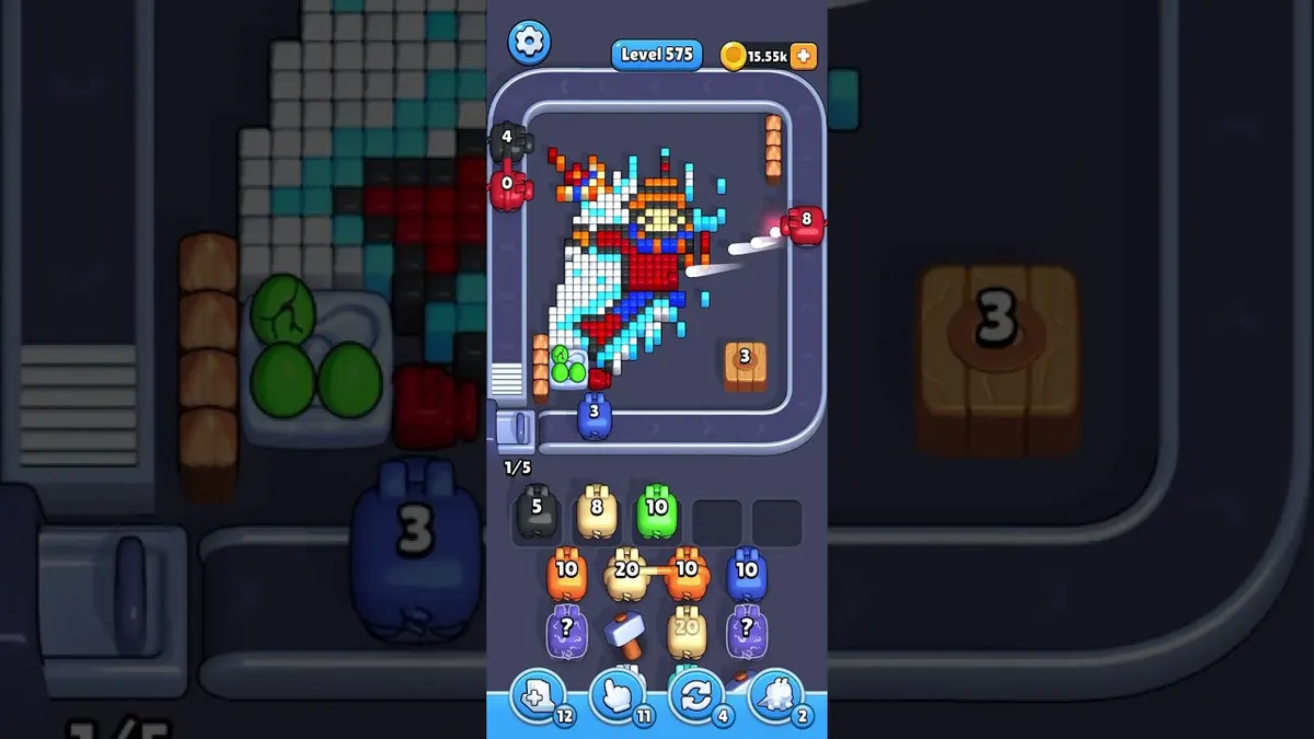 Pixel Flow Level 575 board preview