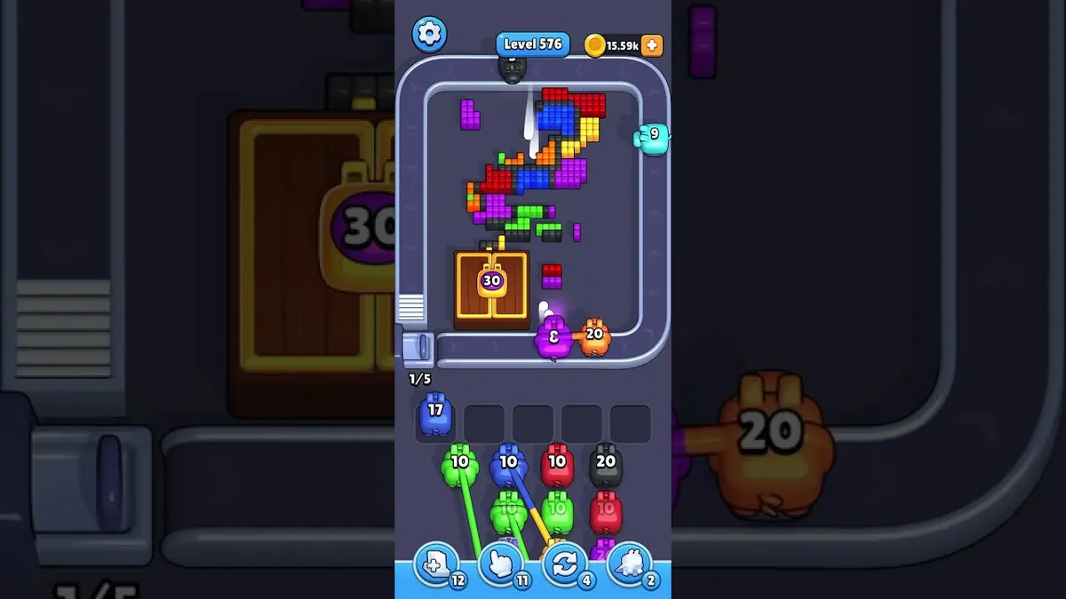 Pixel Flow Level 576 board preview