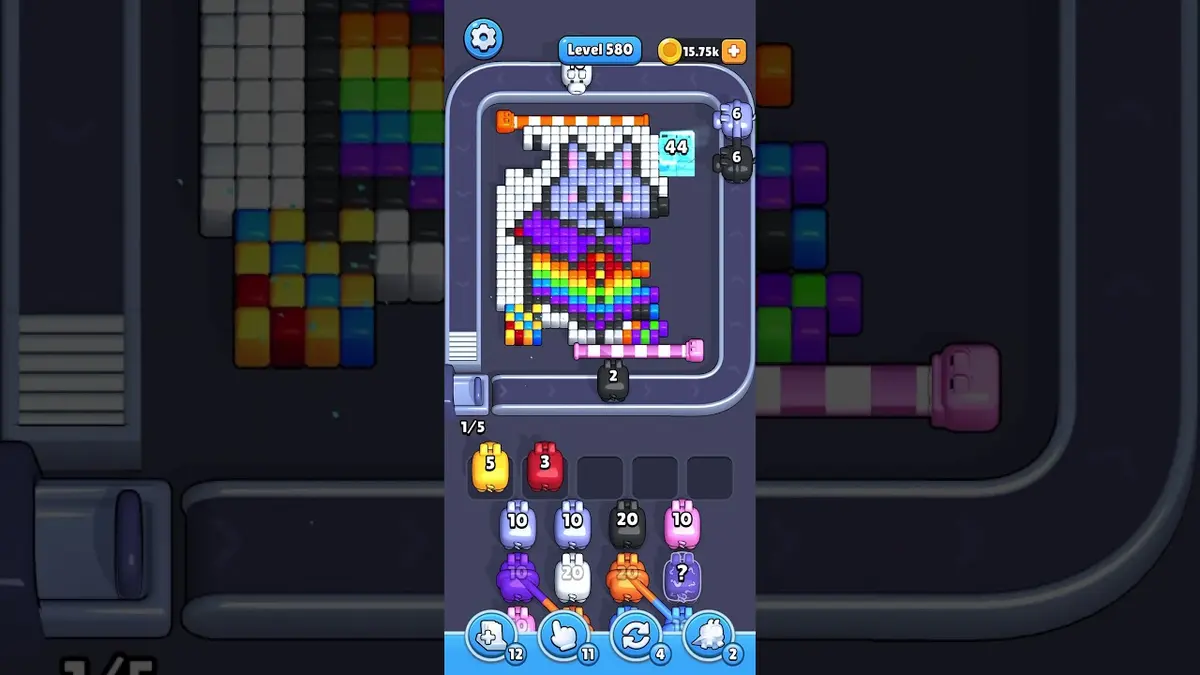 Pixel Flow Level 580 board preview