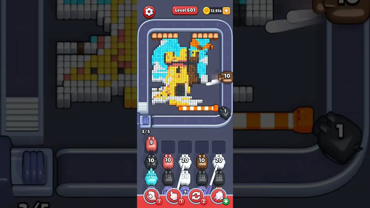 Pixel Flow Level 601 board preview
